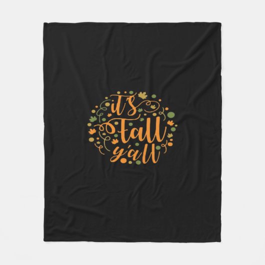 Es ist Herbst Y’all Essential Creative Lässig Fleecedecke (Vorderseite)