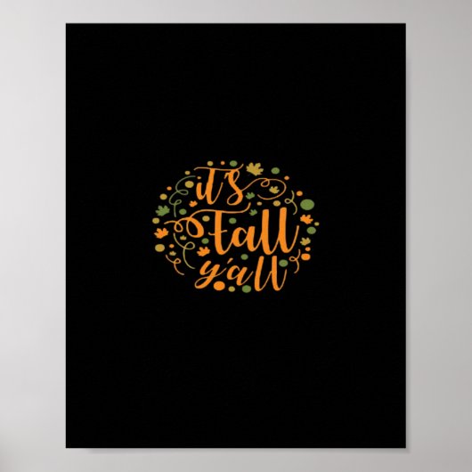Es ist Herbst Y’all Essential Creative Lässig Poster (Vorne)