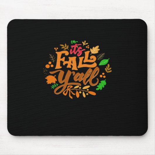 Es ist Herbst Y’all Essential Retro Classic Mousepad (Vorne)