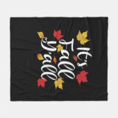 Es ist Herbst Y’all Funny Autumn Ästhetik Style Fleecedecke (Vorderseite (Horizontal))