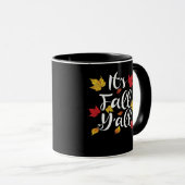 Es ist Herbst Y’all Funny Autumn Ästhetik Style Tasse (VorderseiteRechts)