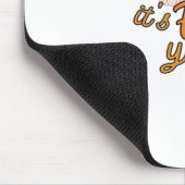 Es ist Herbst Y’all, Funny Pumpkins Leopard Muster Mousepad (Ecke)