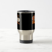 Es ist Herbst Y’all, Funny Pumpkins Zickzack Muste Reisebecher (Mittel)