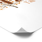 Es ist Herbst Y’all Funny Trendy Poster (Ecke)