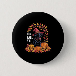 Es ist Herbst Y’all Halloween Erntedank Funny Zita Button