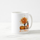 Es ist Herbst Y’all Halloween Erntedank Retro Clas Kaffeetasse (VorderseiteRechts)