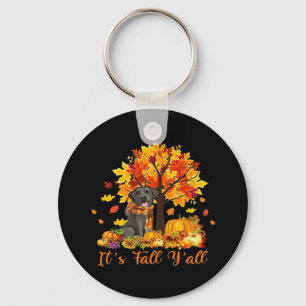 Es ist Herbst Y’all Halloween Erntedank Retro Grap Schlüsselanhänger
