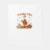 Es ist Herbst Y’all, Halloween Gans, Albern Gänse, Fleecedecke (Vorderseite)