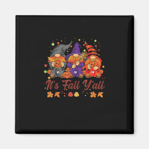 Es ist Herbst Y’all Halloween Gnomes Pumpkin Autum Magnet