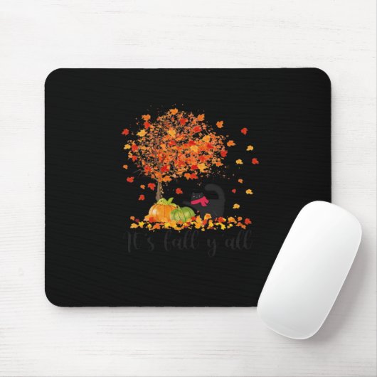 Es ist Herbst Y’all Niedlich Lovers Erntedank Mousepad (Mit Mouse)