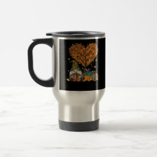 Es ist Herbst Y’all Niedlichen Gnomes Pumpkin Herb Reisebecher