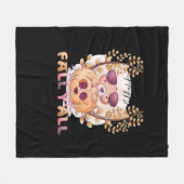 Es ist Herbst Y’all Pumpkin Autumn Halloween Cat F Fleecedecke (Vorderseite (Horizontal))