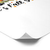 Es ist Herbst Y’all Pumpkin Autumn Tree Hello Fall Poster (Ecke)