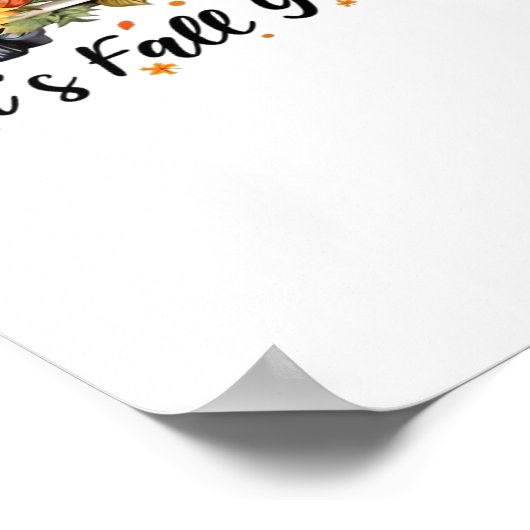Es ist Herbst Y’all Pumpkin Autumn Tree Hello Fall Poster (Ecke)