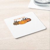 Es ist Herbst Y’all Pumpkin Erntedank Rechteckiger Pappuntersetzer (angewinkelt)