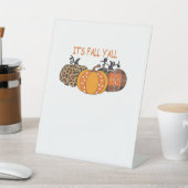 Es ist Herbst Y’all Pumpkin Erntedank Sockelschild (In SItu)