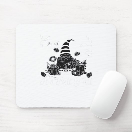 Es ist Herbst Y’all Pumpkin Gnome Autumn Tree Hell Mousepad (Mit Mouse)