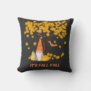 Es ist Herbst Y’all Pumpkin Gnome Autumn Tree Kissen