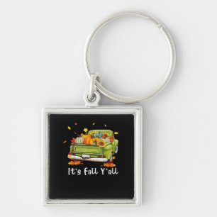 Es ist Herbst Y’all Pumpkin Herbst Hallo Herbst Vi Schlüsselanhänger