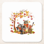 Es ist Herbst Y’all Pumpkin Lover Halloween Thanks Rechteckiger Pappuntersetzer (Vorderseite)