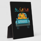 Es ist Herbst Y’all Pumpkins Truck Funny Graphic Fotoplatte (Seite)