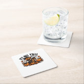 Es ist Herbst Y’all Retro Halloween Rechteckiger Pappuntersetzer (Vor Ort)