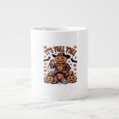 Es ist Herbst Y’all Western Cowboy Pumpkin Hallowe Jumbo-Tasse (Vorderseite)