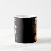 Es ist Herbst Y alles Niedliche Boxer Dog Herbst Kaffeetasse (Mittel)