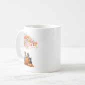 Es ist Herbst Y'all Cat Leaf Fall Baum Hallo Herbs Kaffeetasse (Vorderseite Links)