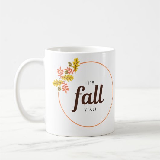 Es ist Herbst Y'all Coffee Tasse (Links)