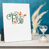 Es ist Herbst Y'all Creative Lässig Fotoplatte (Seite)