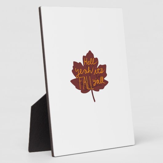 Es ist Herbst Y'all Creative Lässig Fotoplatte (Seite)