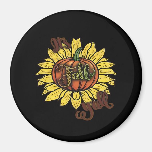 Es ist Herbst Y'all Creative Lässig Magnet (Vorne)