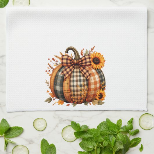 Es ist Herbst Y'all! Geschirrtuch (Gefaltet)