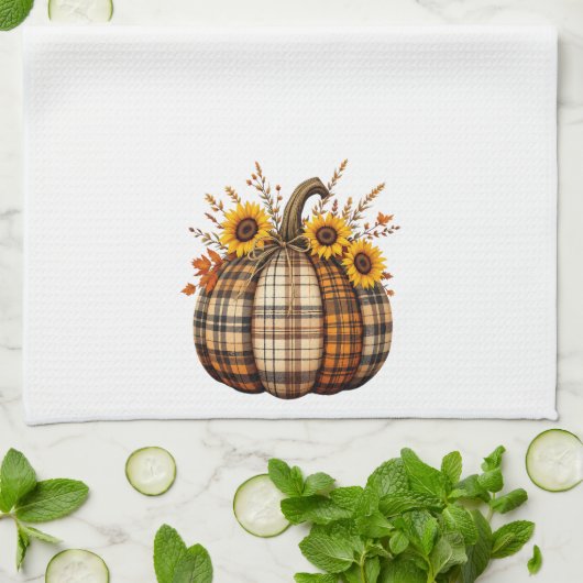 Es ist Herbst Y'all! Geschirrtuch (Gefaltet)