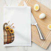 Es ist Herbst Y'all! Geschirrtuch (Viertel Falte)