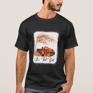 Es ist Herbst Y'All Gnomes Pumpkin Truck Autumn Tr T-Shirt
