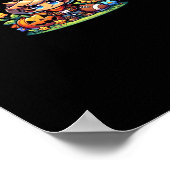 Es ist Herbst Y'all Grafik Creative Lässig Poster (Ecke)