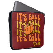 Es ist Herbst Y'all Happy Thanksgiving Laptopschutzhülle (Vorne Rechts)
