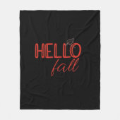 Es ist Herbst Y'all Herbst Verlass Design Niedlich Fleecedecke (Vorderseite)