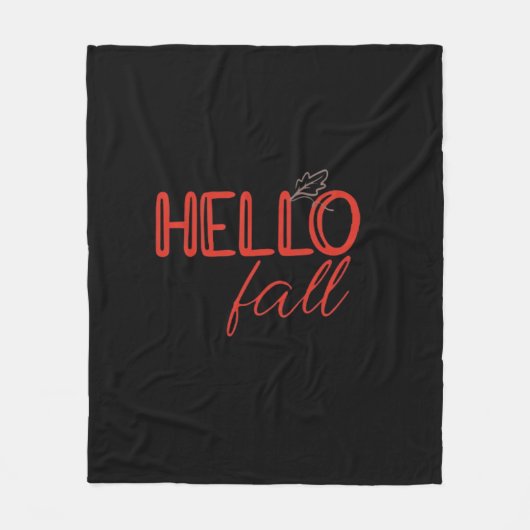 Es ist Herbst Y'all Herbst Verlass Design Niedlich Fleecedecke (Vorderseite)