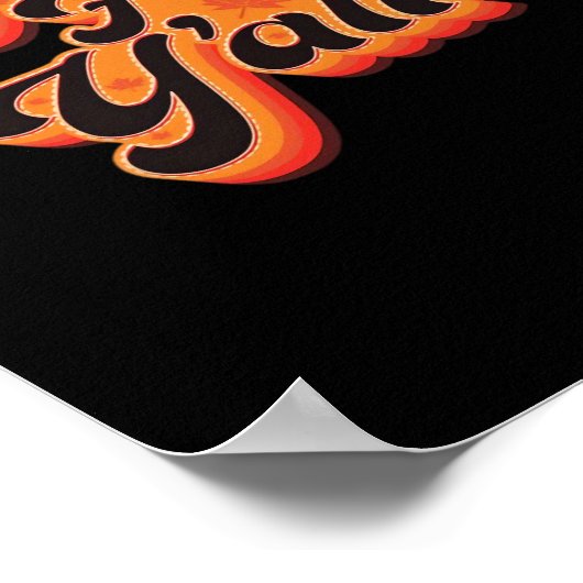 Es ist Herbst Y'all Herbstsaison Cool Grafik Poster (Ecke)