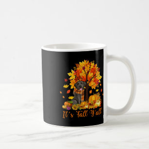 Es ist Herbst Y'all Labrador Black Lab Halloween V Kaffeetasse