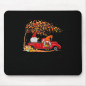 Es ist Herbst Y'all Niedliche Gnomes Tree Herbstla Mousepad (Vorne)