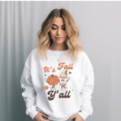 Es ist Herbst Y'all - Niedliche Pumpkin & PSL Sweatshirt