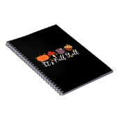 Es ist Herbst Y'all Niedlicher Kaffeepumpukkin Her Notizblock (Rechte Seite)