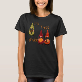 Es ist Herbst Y'all Pumpkin Gnome Autumn Tree T-Shirt
