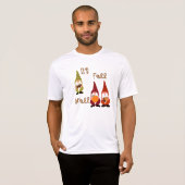 Es ist Herbst Y'all Pumpkin Gnome Autumn Tree T-Shirt (Vorne ganz)