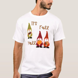 Es ist Herbst Y'all Pumpkin Gnome Herbst T-Shirt
