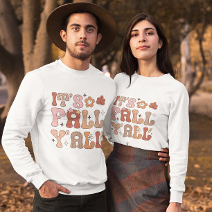 Es ist Herbst Y'all Sommer Vibe Pink Blütenherbst T-Shirt